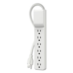Home/Office Surge Protector, 6 Outlets, 10 ft Cord, 720
