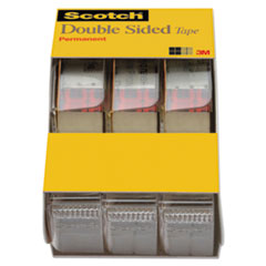 665 Double-Sided Permanent Tape in Hand Dispenser, 1/2&quot;