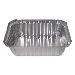 Aluminum Closeable Containers, 1.5 lb Deep