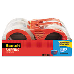 3850 Heavy-Duty Packaging Tape, 1.88" x 54.6yds, 3"