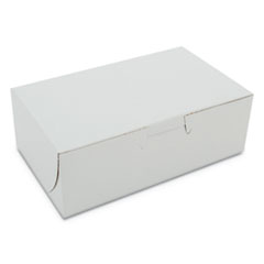 Bakery Boxes, 6 1/4w x 3 3/4d x 2 1/8h, White, 250 per