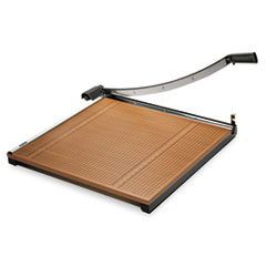 Square Commercial Grade Wood Base Guillotine Trimmer, 20