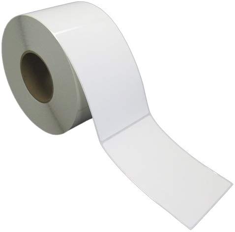 4&quot; x 6&quot; Thermal Transfer Label, Blank, Permanent