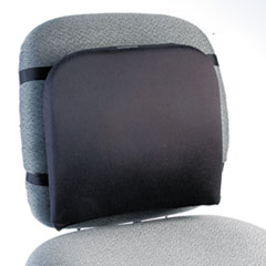 Memory Foam Backrest, 16&quot;w x 12&quot;d x 16&quot;h, Black