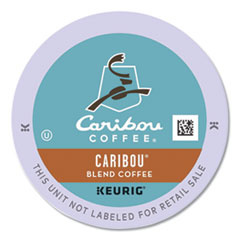 Caribou Blend Coffee K-Cups, 24/Box