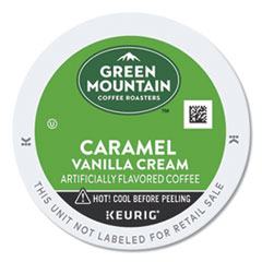 Caramel Vanilla Cream Coffee K-Cups, 24/Box