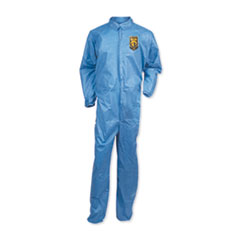 A20 Coveralls, MICROFORCE Barrier SMS Fabric, Blue,