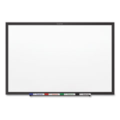 Classic Series Nano-Clean Dry Erase Board, 96 x 48, Black