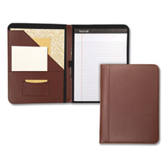 Contrast Stitch Leather
Padfolio, 8 1/2 x 11,
Leather, Tan