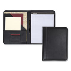 Contrast Stitch Leather
Padfolio, 8 1/2 x 11,
Leather, Black