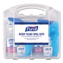 Body Fluid Spill Kit, 4.5&quot; x 11.88&quot; x 11.5&quot;, Clamshell
