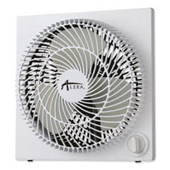 9&quot; 3-Speed Desktop Box Fan, Plastic, White