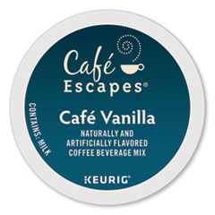 Caf Vanilla K-Cups, 24/Box