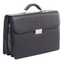 Milestone Briefcase, Holds Laptops 15.6", 5" x 5" x 12",