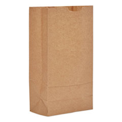 #10 Paper Grocery Bag, 35lb Kraft, Standard 6 5/16 x 4