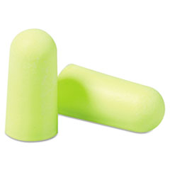 EARsoft Yellow Neon Soft Foam Earplugs, Uncorded,