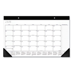 Contemporary Compact Desk Pad, 17 3/4 x 10 7/8, 2019