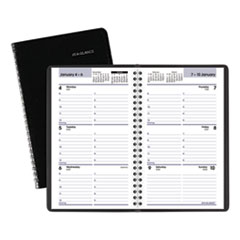 DayMinder Block Format Weekly Appointment Book, 4 7/8 x 8,