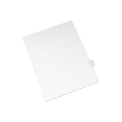 Allstate-Style Legal Side Tab Dividers, Exhibit H, Letter,