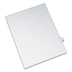 Allstate-Style Legal Exhibit Side Tab Divider, Title: 20,
