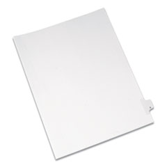 Allstate-Style Legal Exhibit Side Tab Divider, Title: X,