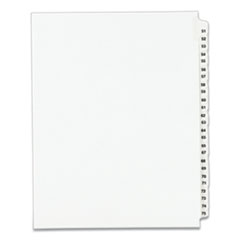 Avery-Style Legal Exhibit Side Tab Divider, Title: