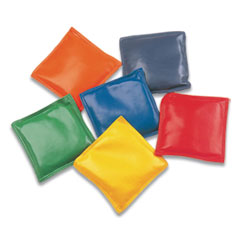 Bean Bag Set, Vinyl, 4&quot;, Assorted Colors, Dozen
