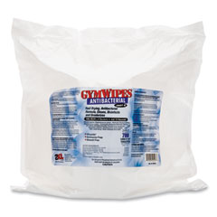 Antibacterial Gym Wipes Refill, 6 x 8, 700