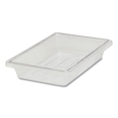 Food/Tote Boxes, 5gal, 12w x 18d x 9h, Clear