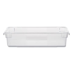 Food/Tote Boxes, 8 1/2gal, 26w x 18d x 6h, Clear