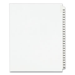 Avery-Style Legal Exhibit Side Tab Divider, Title: