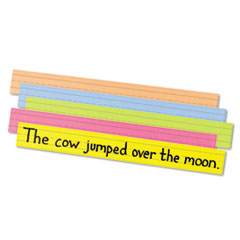 Sentence Strips, 24 x 3, Assorted Bright Colors,