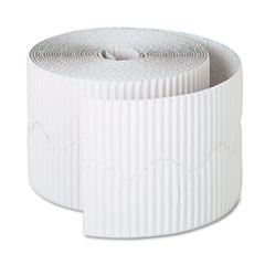 Bordette Decorative Border, 2 1/4" x 50' Roll, White