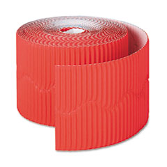 Bordette Decorative Border, 2 1/4" x 50' Roll, Flame Red