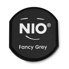 Ink Pad for NIO Stamp with Voucher, Fancy Gray