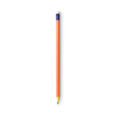 #2 Pencil Xtra Fun, 0.7 mm, Assorted Two-Tone Barrel