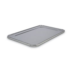Full Size Aluminum Steam Table Pan Lid, Deep, 50/Carto