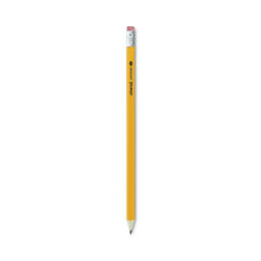 #2 Pre-Sharpened Woodcase Pencil, HB #2, Yellow Barrel,
