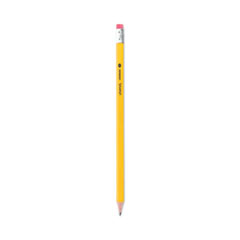 #2 Pre-Sharpened Woodcase Pencil, HB #2, Yellow Barrel,