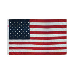 All-Weather Outdoor U.S. Flag, Heavyweight Nylon, 3 ft