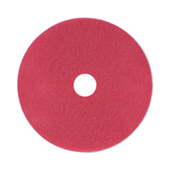 Buffing Floor Pads, 21&quot;
Diameter, Red, 5/Carton