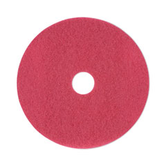 Buffing Floor Pads, 19&quot;
Diameter, Red, 5/Carton