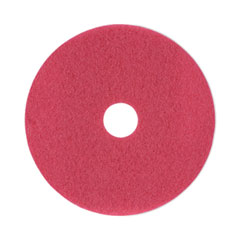 Buffing Floor Pads, 18&quot;
Diameter, Red, 5/Carton