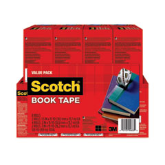 Book Repair Tape Multi-Pack, 1 1/2" x 15yds, 3" Core,