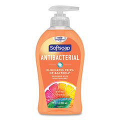 Antibacterial Hand Soap,
Crisp Clean, 11 1/4 oz Pump
Bottle, 6/Carton