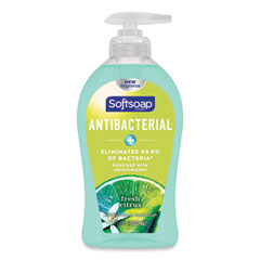 Antibacterial Hand Soap,
Fresh Citrus, 11 1/4 oz Pump
Bottle, 6/Carton