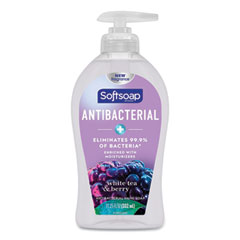 Antibacterial Hand Soap,
White Tea &amp; Berry Fusion, 11
1/4 oz Pump Bottle, 6/Ctn