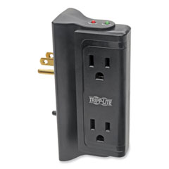 Protect It! Direct Plug-In Surge Suppressor, 4 Outlets,