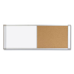 Combo Cubicle Workstation Dry Erase/Cork Board, 36x18,