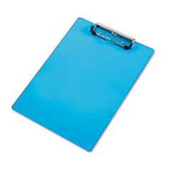 Acrylic Clipboard, 1/2&quot; Capacity, Holds 8-1/2w x 12h,